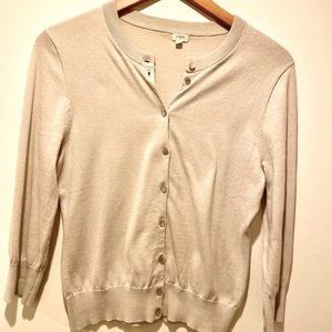 J.Crew button down cardigan sweater. Size M
